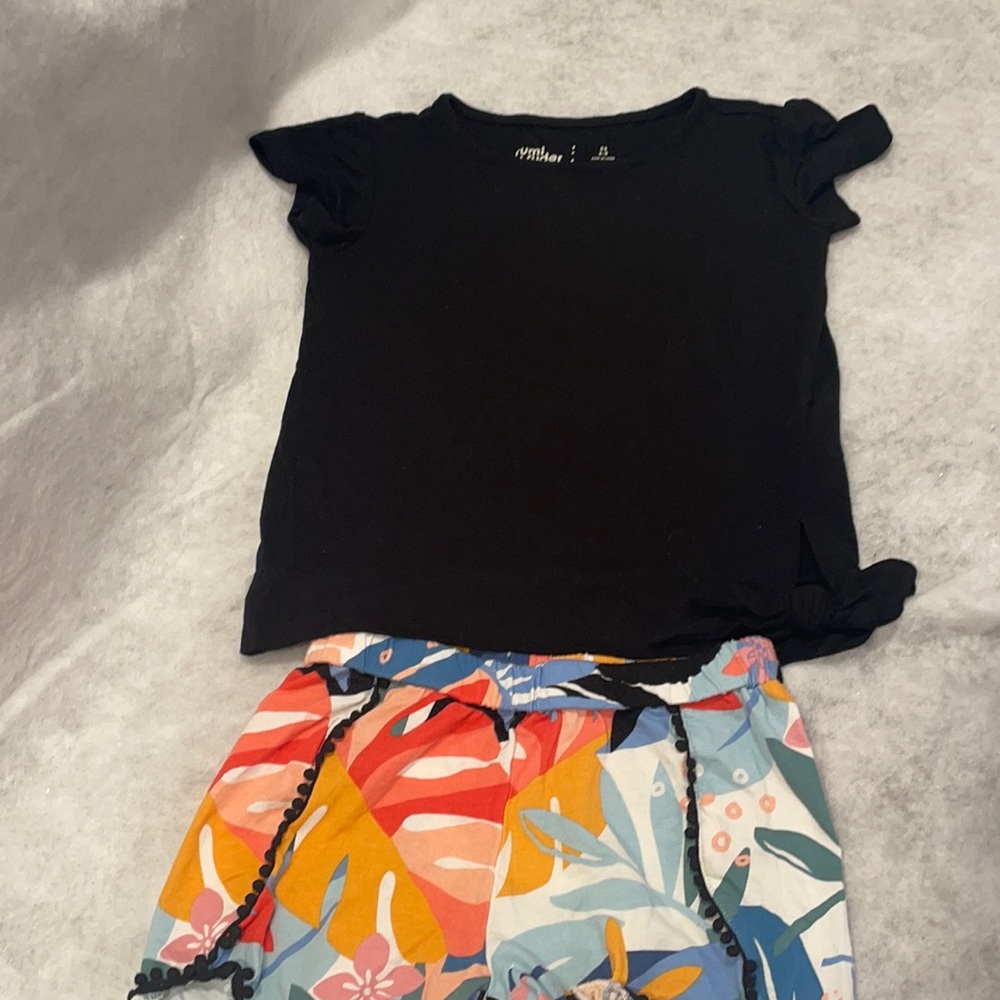 Rumi and Ryder Girls Shirt and Shorts
